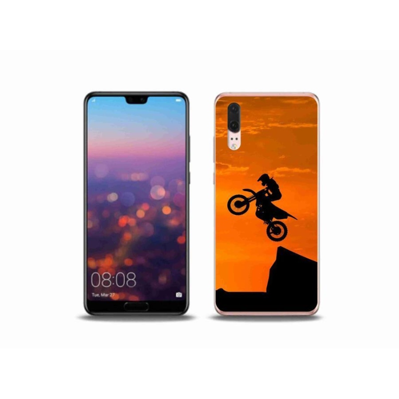 Gél borítás mmCase a Huawei P20-hoz - motocross