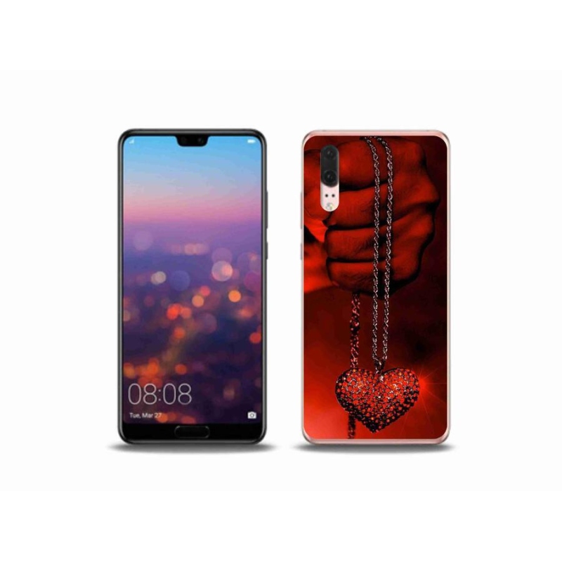 Gél borítás mmCase a Huawei P20 készülékhez - nyaklánc