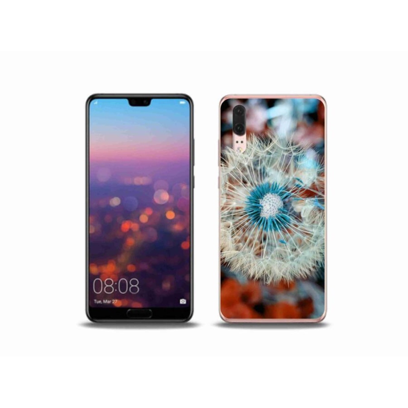 Gél borítás mmCase mobiltelefonhoz Huawei P20 - pitypang 1