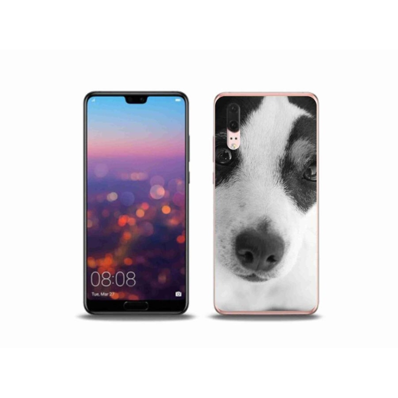 Zselés borítás mmCase mobil Huawei P20 - kutya