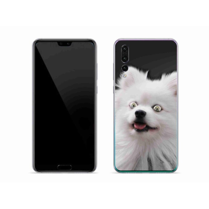 Gél borítás mmCase a Huawei P20 Pro készülékhez - fehér tüske