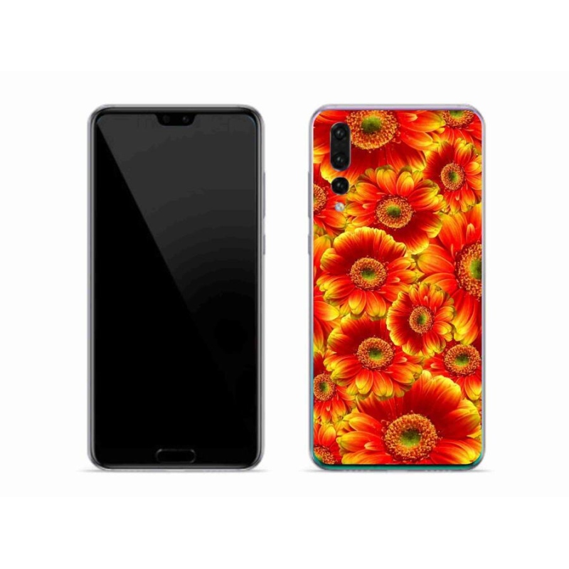 Gél borítás mmCase a Huawei P20 Pro készülékhez - gerbera 1