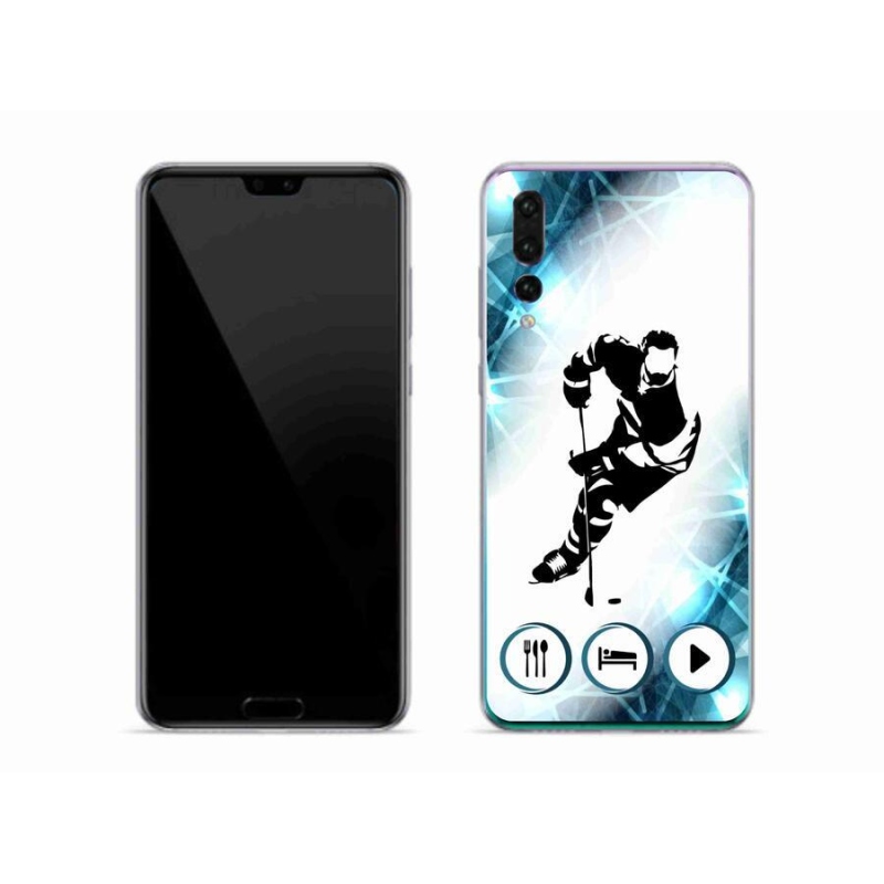 Gél borítás mmCase a Huawei P20 Pro-hoz - jégkorong 1