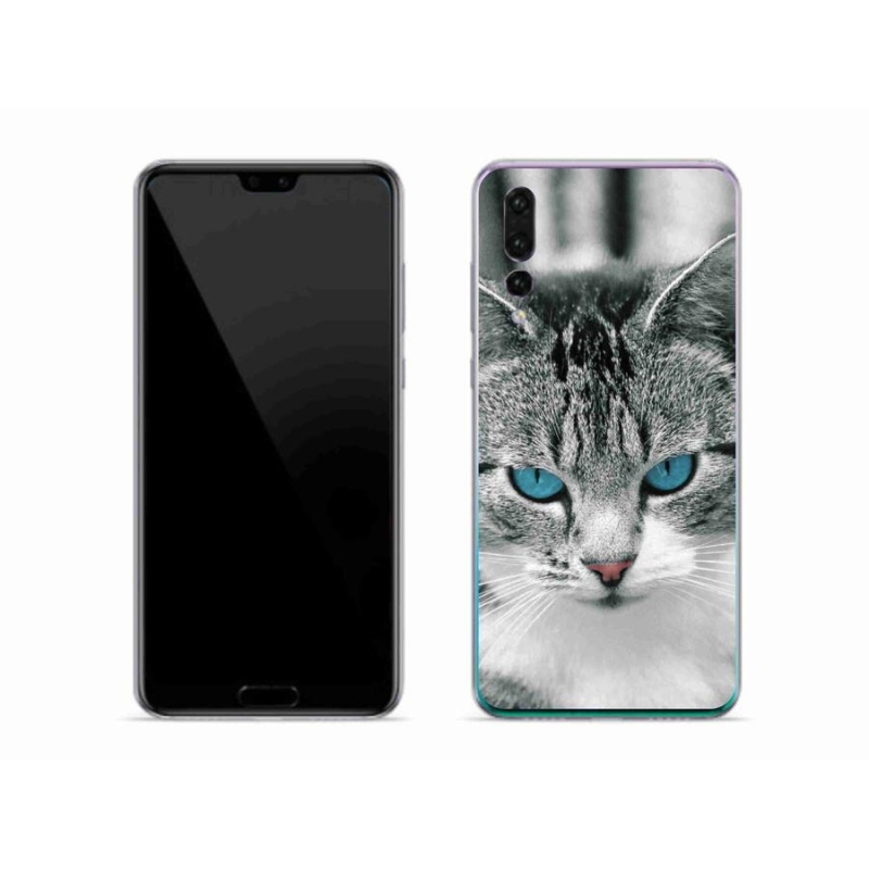 Gél borítás mmCase a Huawei P20 Pro készülékhez - macskaszem 1