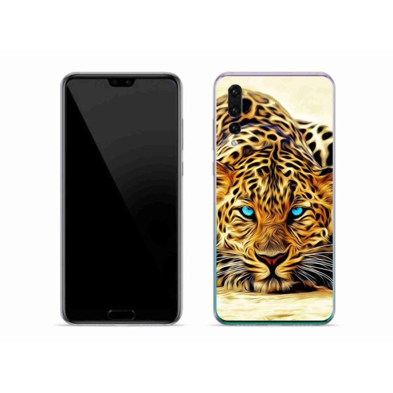 Gél borítás mmCase mobil Huawei P20 Pro - rajzfilm tigrishez