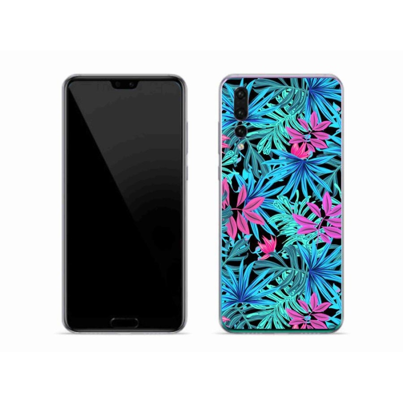 Gél borítás mmCase a mobil Huawei P20 Pro - virágok 3