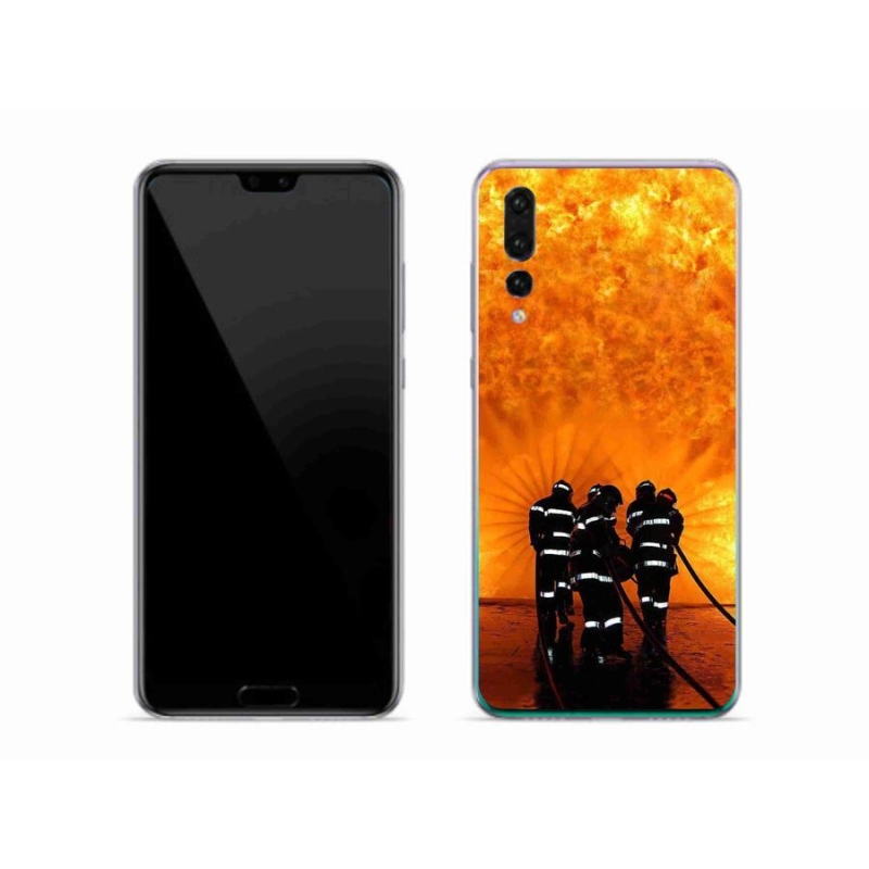 Gél borítás mmCase a Huawei P20 Pro-hoz - tűz