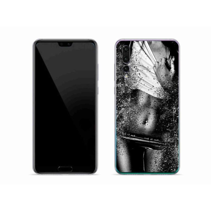 Gél borítás mmCase a Huawei P20 Pro-hoz - szexi nő 1