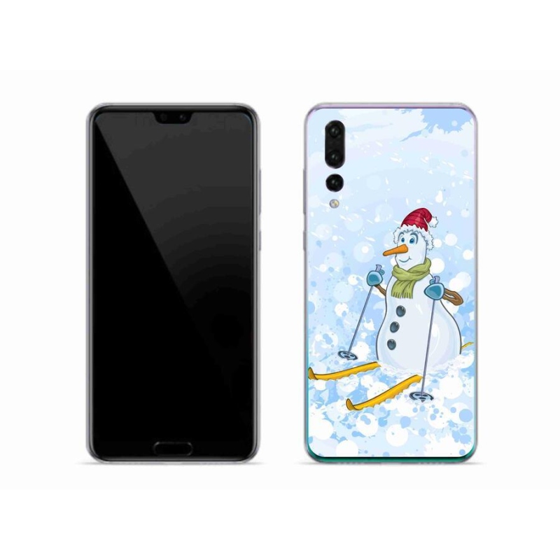 Gél borítás mmCase a Huawei P20 Pro készülékhez - hóember
