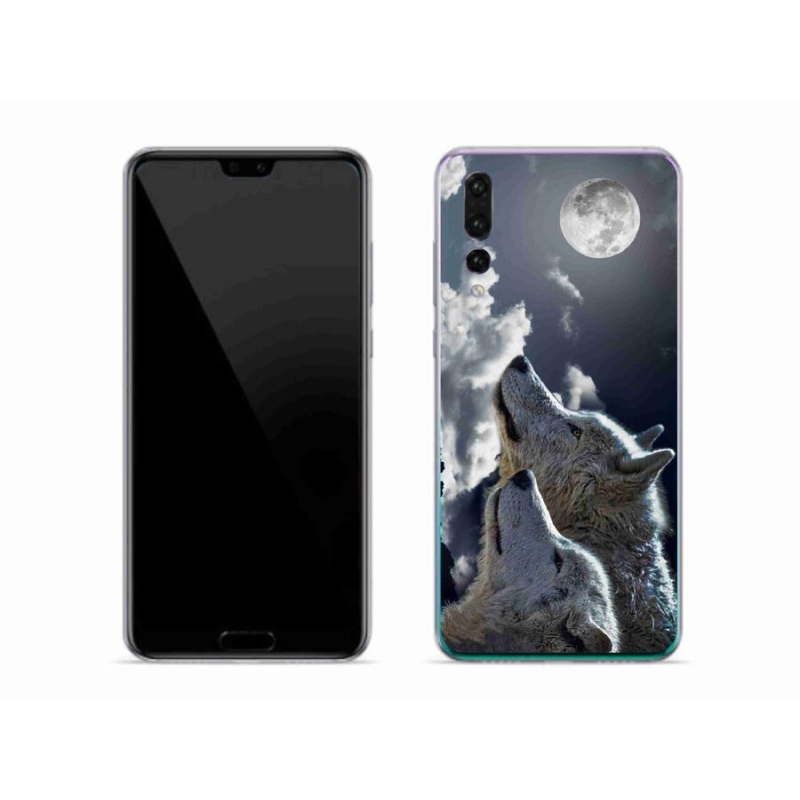 Gél borítás mmCase a Huawei P20 Pro készülékhez - farkasok