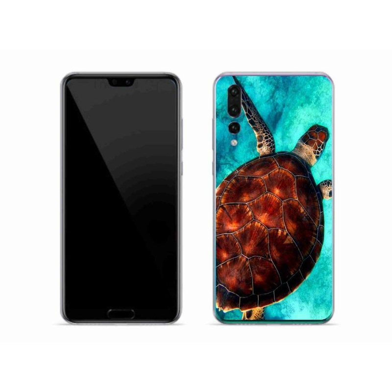 Gél borítás mmCase a Huawei P20 Pro-hoz - teknősbéka