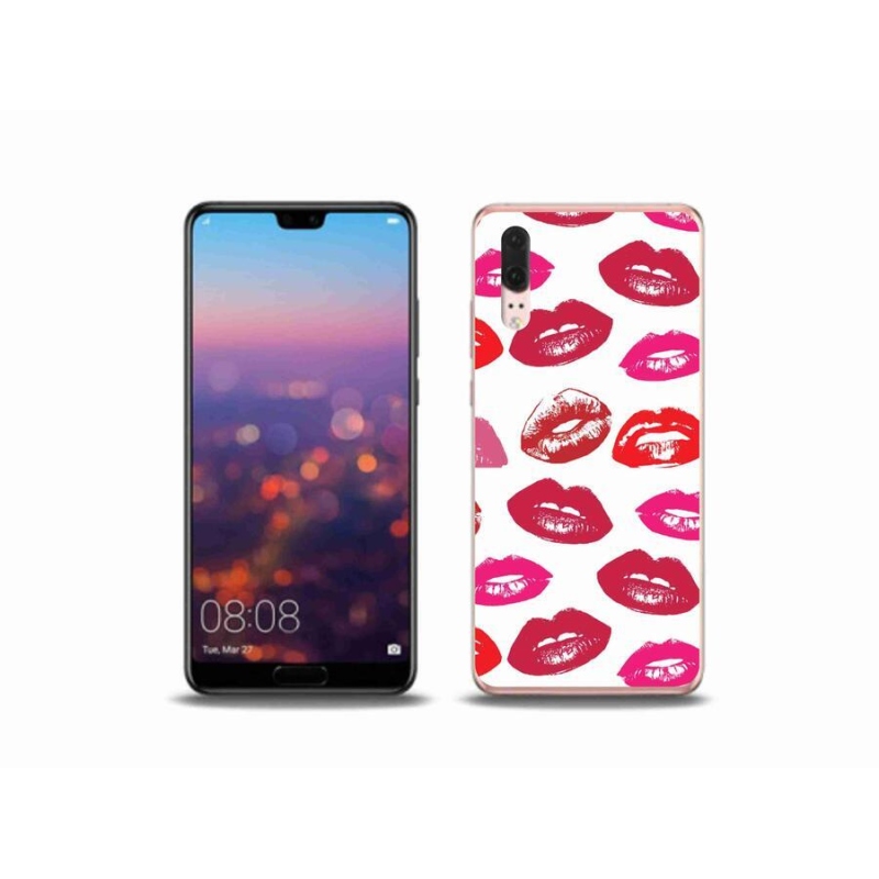 Gél borítás mmCase a Huawei P20 készülékhez - ajkak