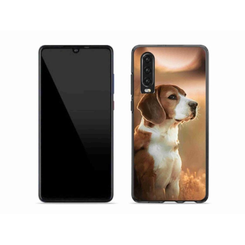 Gél borítás mmCase a Huawei P30-hoz - bézs színű