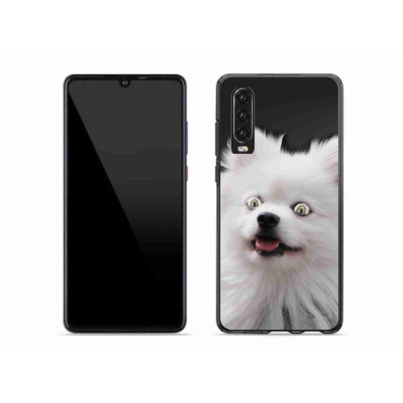 Gél borítás mmCase a Huawei P30-hoz - fehér tüske