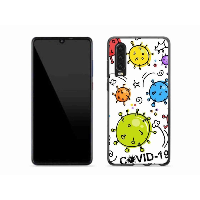 Zselés borítás mmCase a Huawei P30-hoz - covid 2