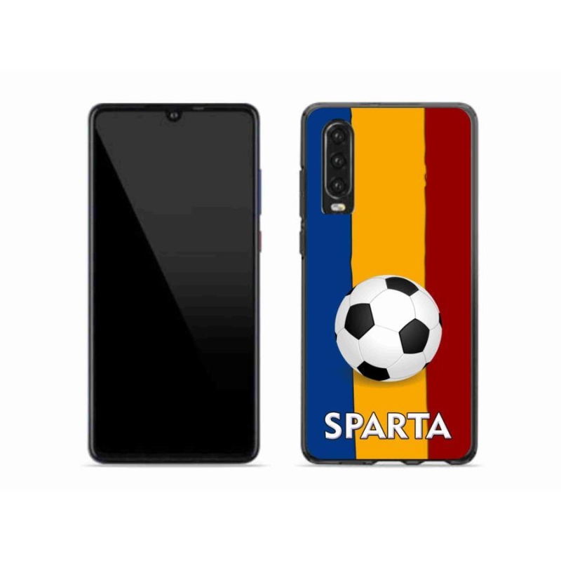 Gél borító mmCase mobil Huawei P30 - futball 1