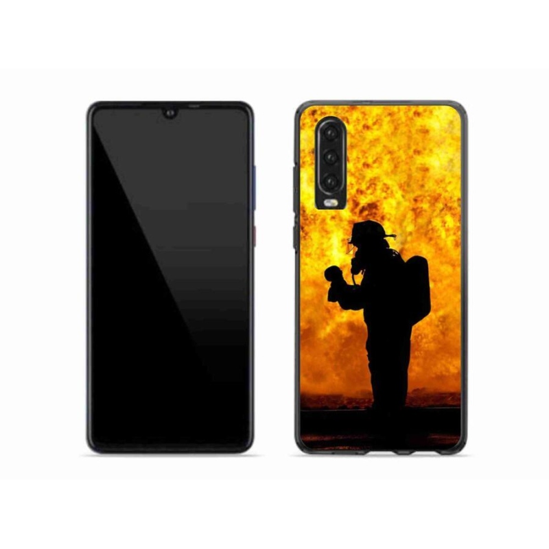 Gél borítás mmCase a Huawei P30-hoz - tűzoltó