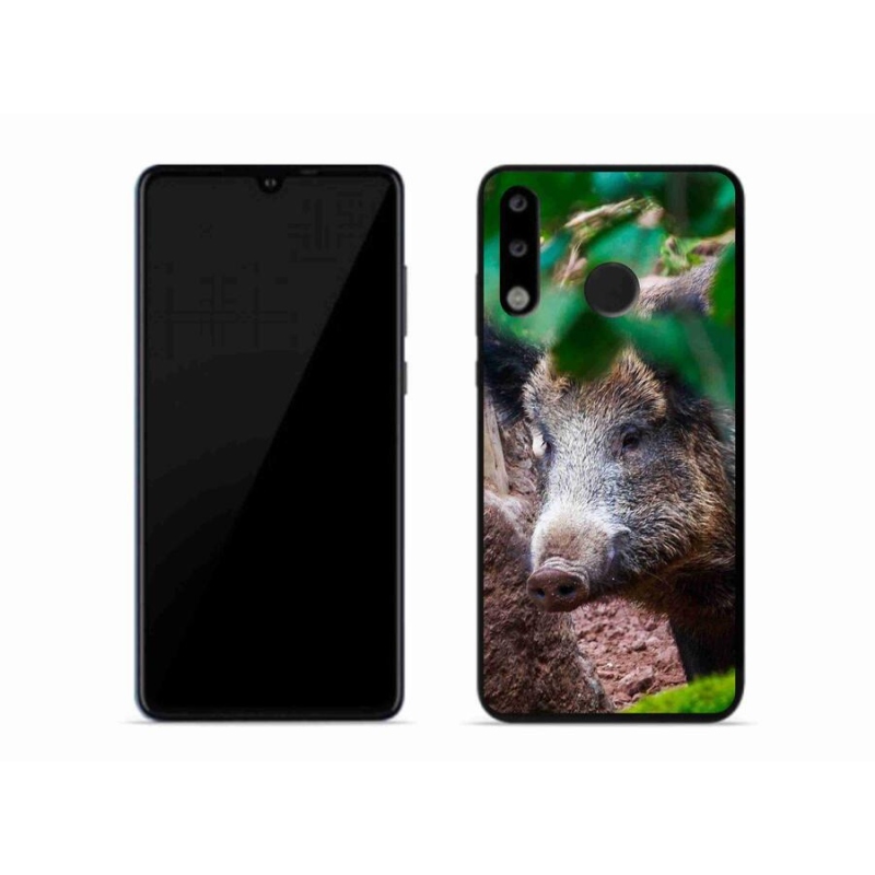 Gél borítás mmCase a Huawei P30 Lite készülékhez - vaddisznó