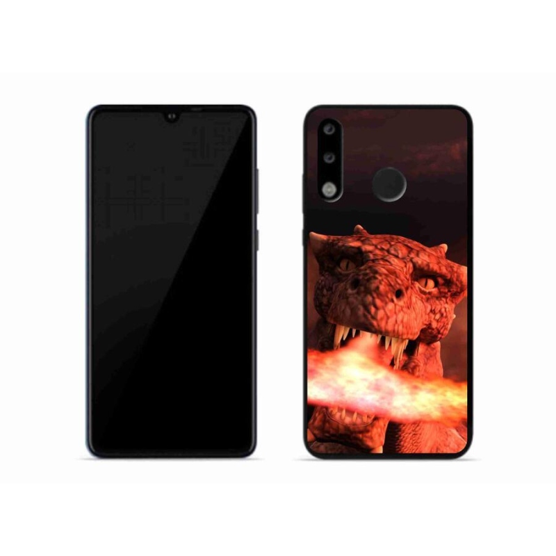 Zselés borítás mmCase a Huawei P30 Lite készülékhez - sárkány