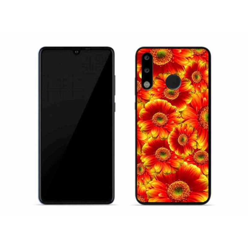 Gél borító mmCase mobiltelefonhoz Huawei P30 Lite - gerbera 1