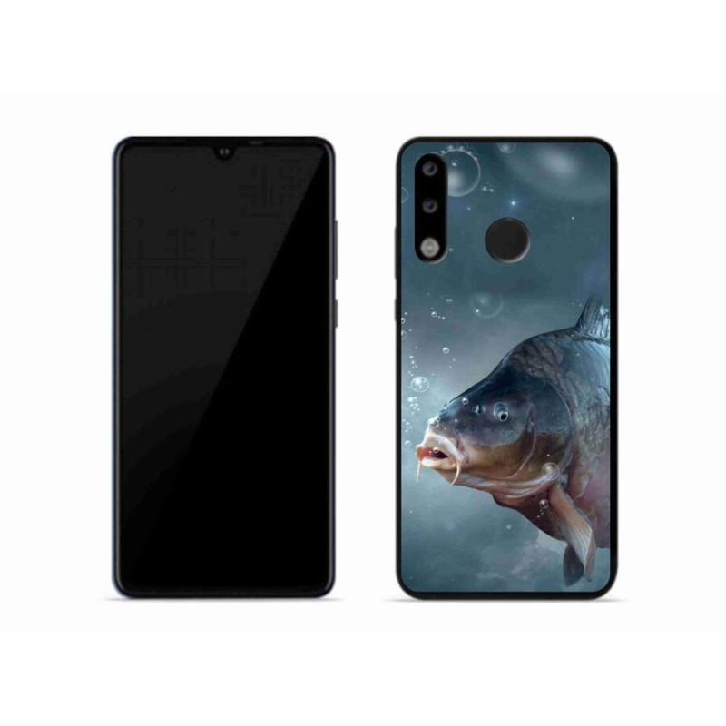 Gél borítás mmCase a Huawei P30 Lite készülékhez - ponty és buborékok