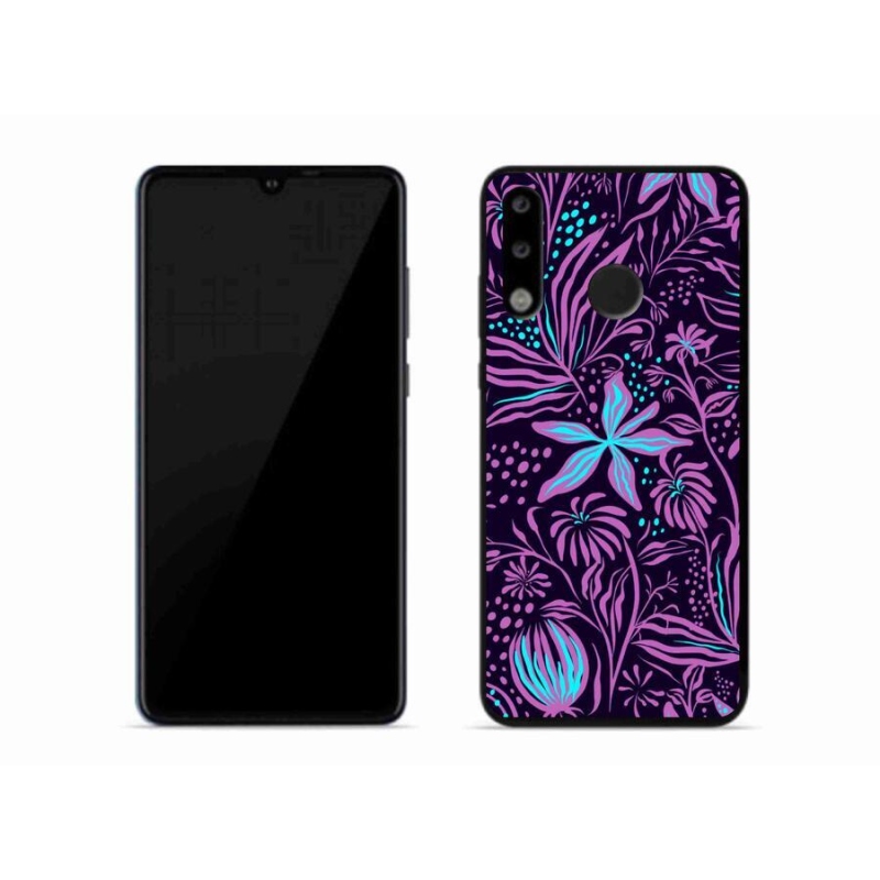 Gél borító mmCase a mobil Huawei P30 Lite - virágok 2