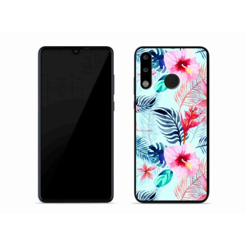 Gél borító mmCase a mobil Huawei P30 Lite - virágokhoz