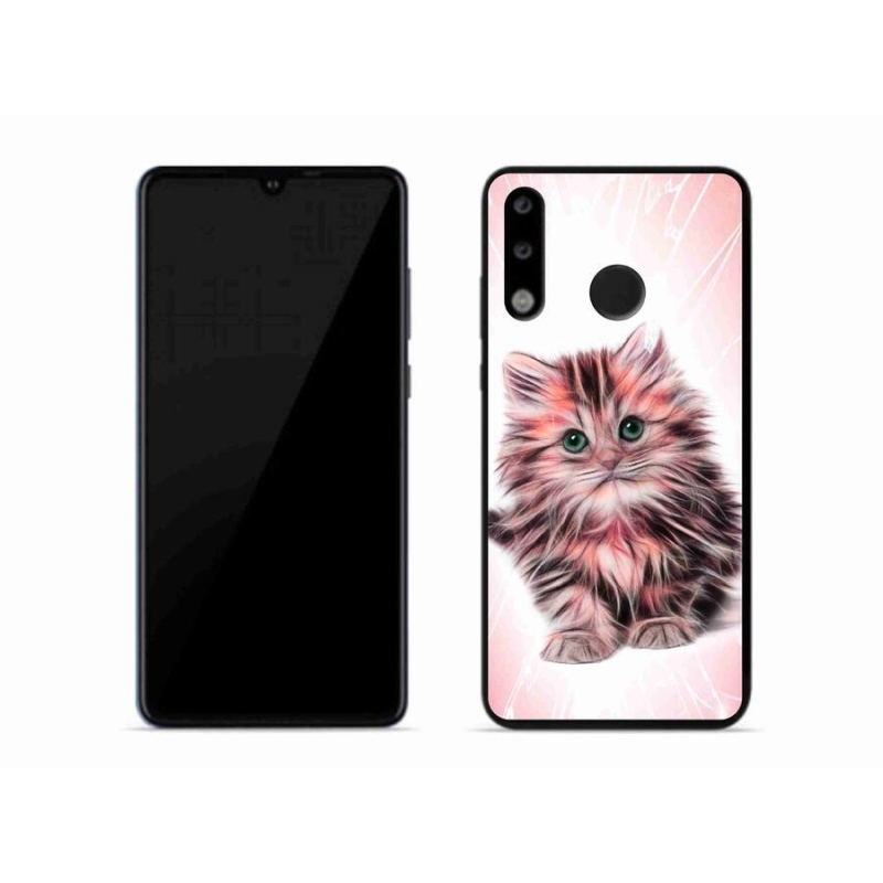 Gél borító mmCase a mobil Huawei P30 Lite készülékhez - aranyos cica