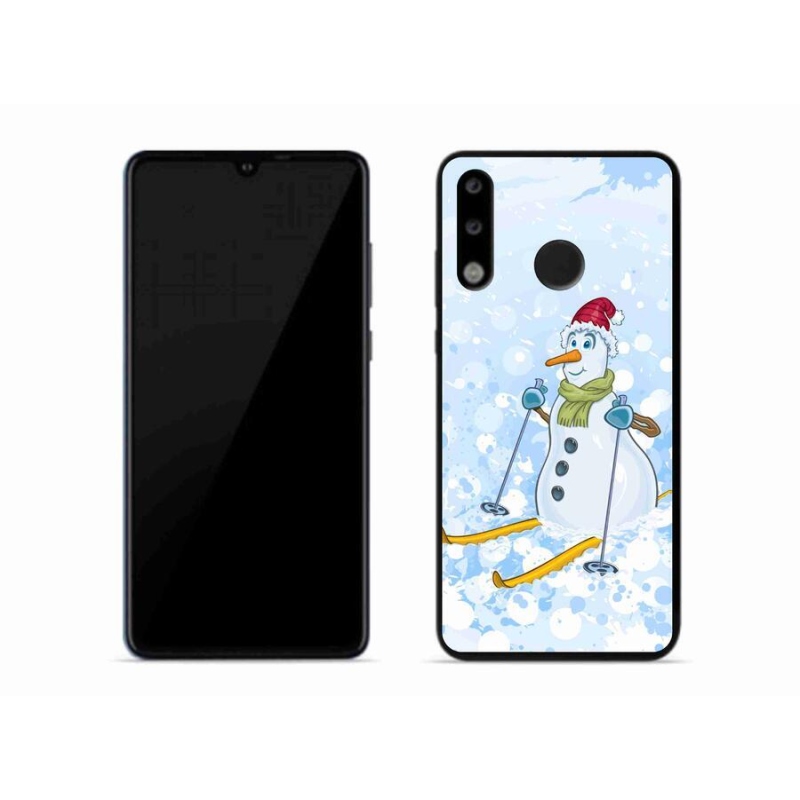 Gél borítás mmCase a Huawei P30 Lite készülékhez - hóember