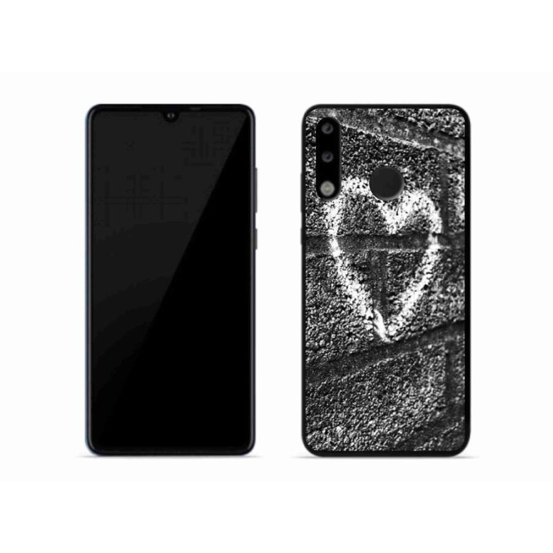 Gél borítás mmCase a Huawei P30 Lite-hoz - szív a falon