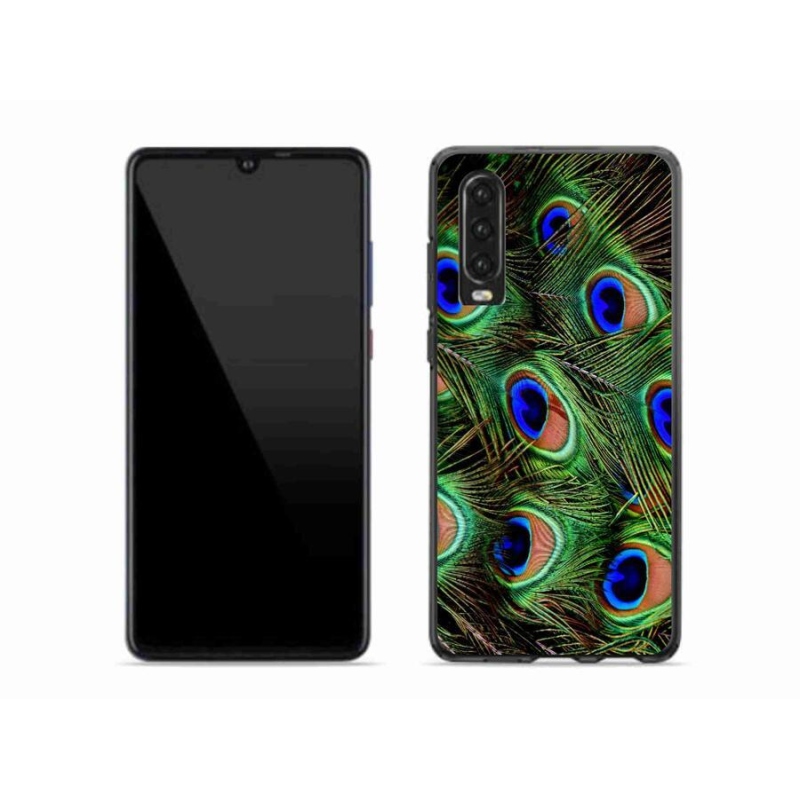 Gél borítás mmCase a Huawei P30 készülékhez - pávatoll