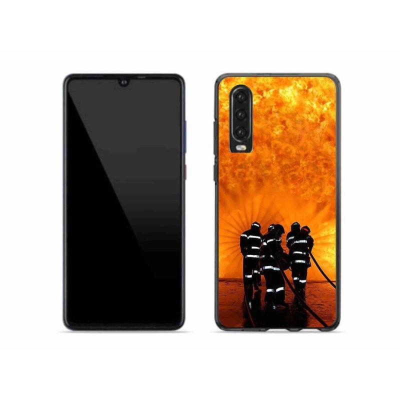 Zselés borítás mmCase a Huawei P30-hoz - tűz