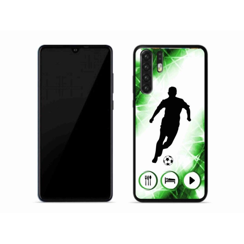Gél borítás mmCase a Huawei P30 Pro számára - focista