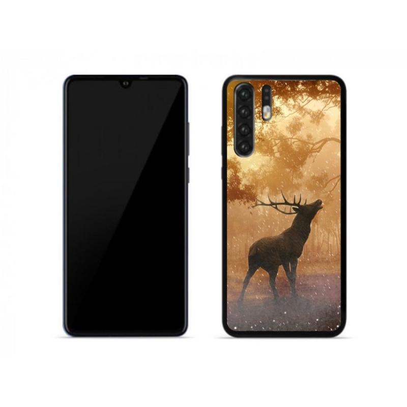 Zselés borítás mmCase a Huawei P30 Pro számára - szarvas a vadászaton