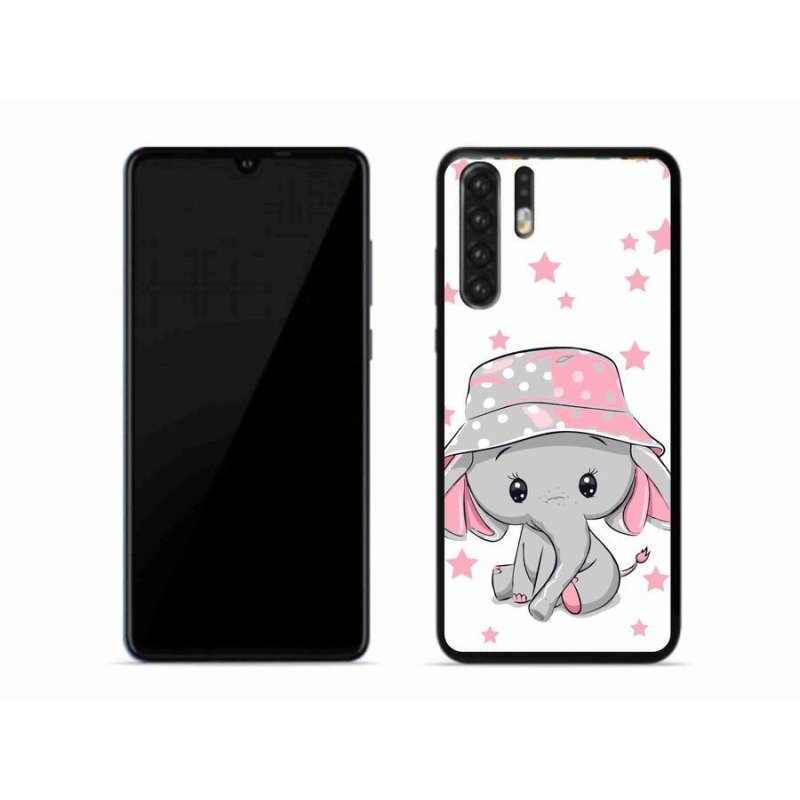 Gél borítás mmCase a Huawei P30 Pro készülékhez - rózsaszín elefánt