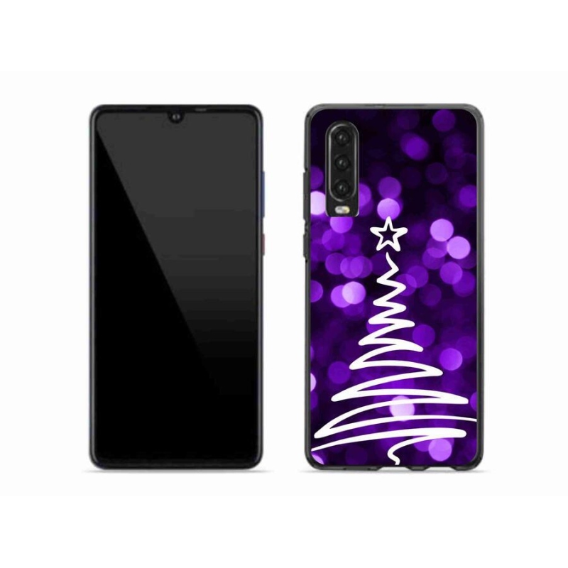 Gél borítás mmCase a Huawei P30-hoz - fa