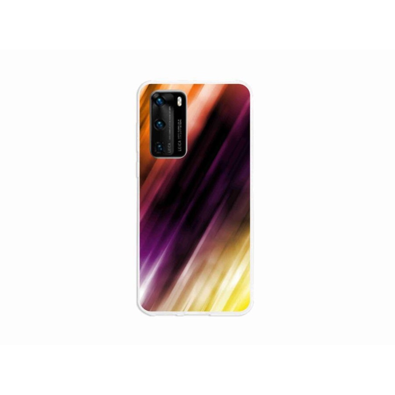 Gél borító mmCase mobil Huawei P40 - absztrakt minta 5