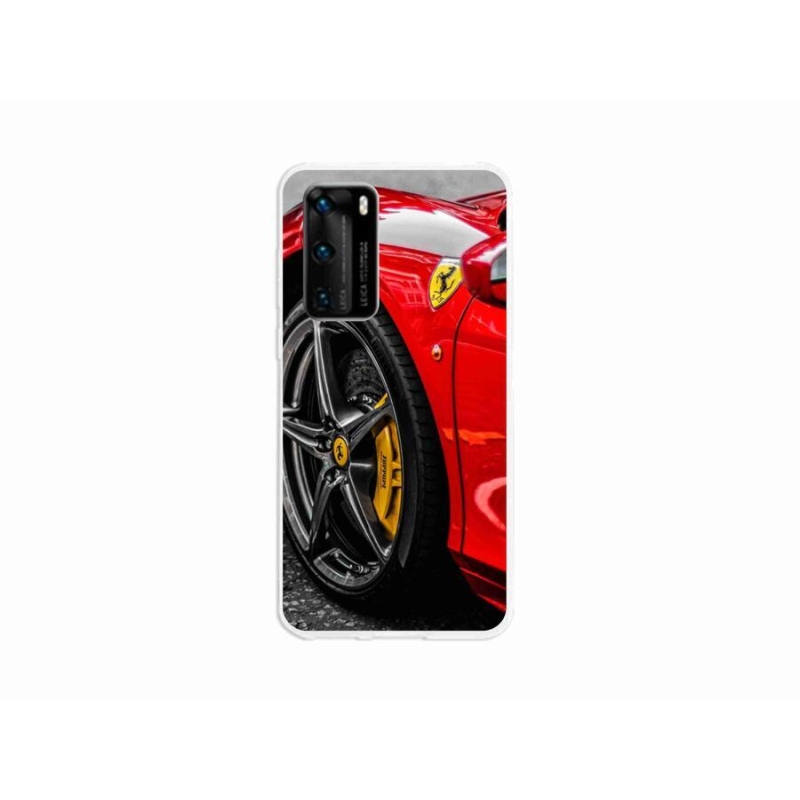 Zselés borítás mmCase a Huawei P40-hez - autó 1