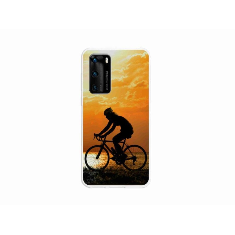 Gél borító mmCase a Huawei P40 - kerékpározás