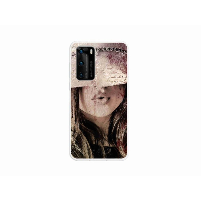 Gél borítás mmCase a Huawei P40 készülékhez - lány