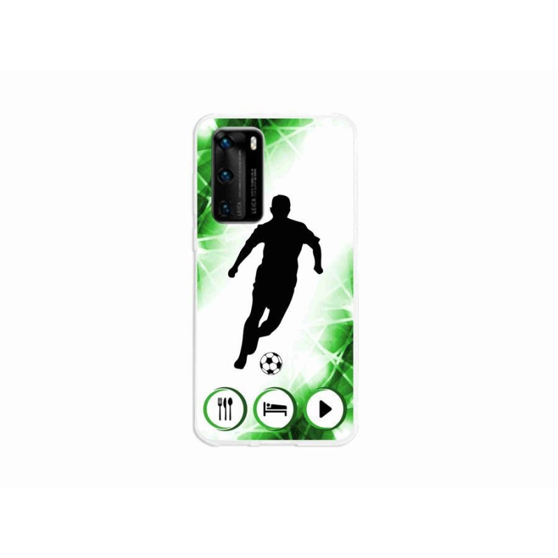 Gél borítás mmCase a Huawei P40-hez - focista