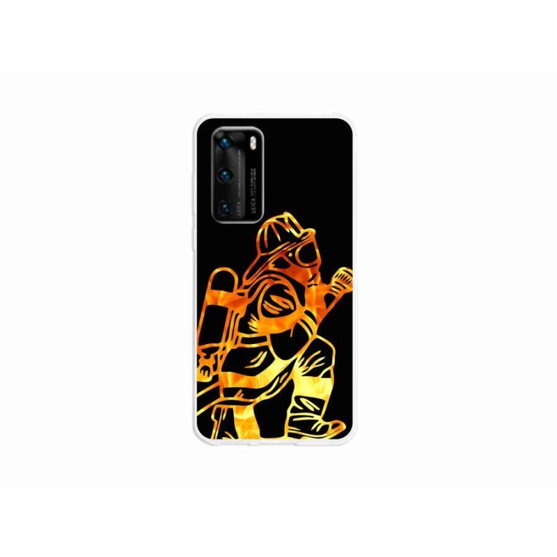 Gél borítás mmCase a Huawei P40-hez - tűzoltó 1