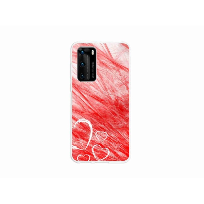 Gél borítás mmCase a Huawei P40 készülékhez - szív
