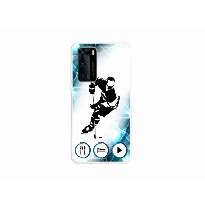 Gél borítás mmCase mobil Huawei P40 - hoki 1