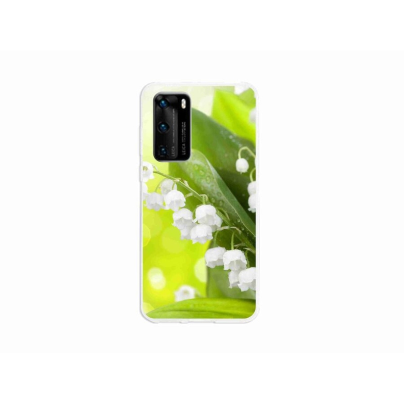 Gél borító mmCase mobiltelefonhoz Huawei P40 - lily of the valley