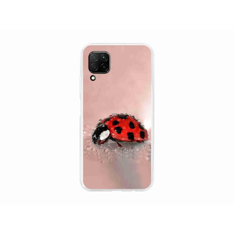 Gél borítás mmCase a Huawei P40 Lite készülékhez - katicabogár