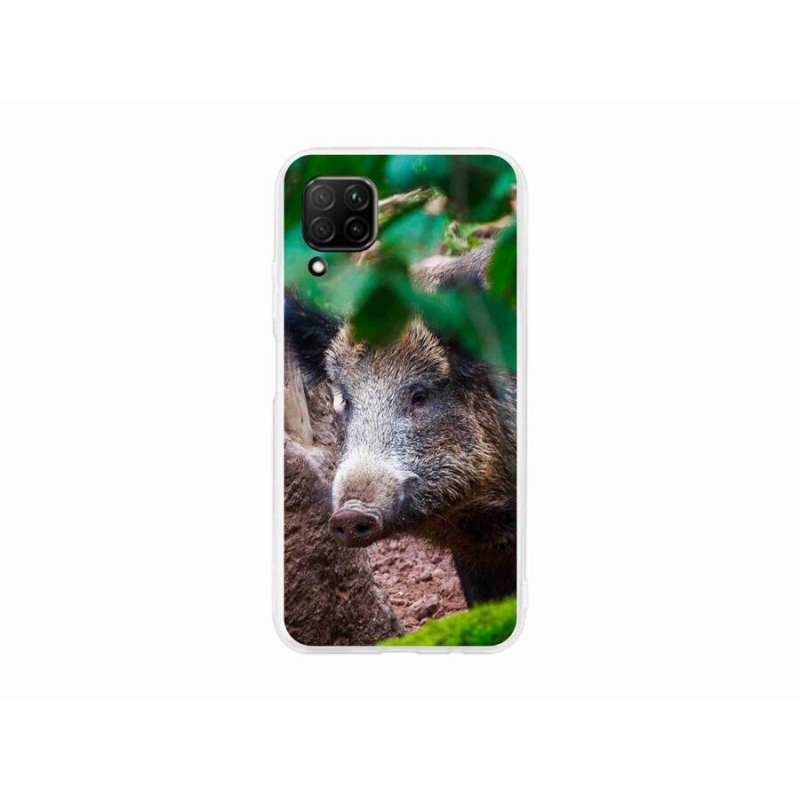 Gél borítás mmCase a Huawei P40 Lite készülékhez - vaddisznó