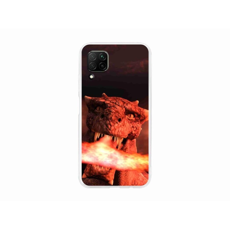 Gél borítás mmCase mobil Huawei P40 Lite - sárkány