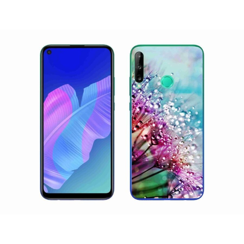 Gél borító mmCase mobiltelefonhoz Huawei P40 Lite E - színes virágok