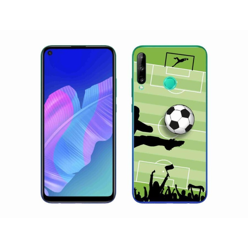 Gél borító mmCase mobil Huawei P40 Lite E - futball 3